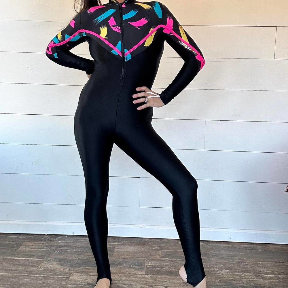 Henderson Retro Neon Vintage Swim Skin S